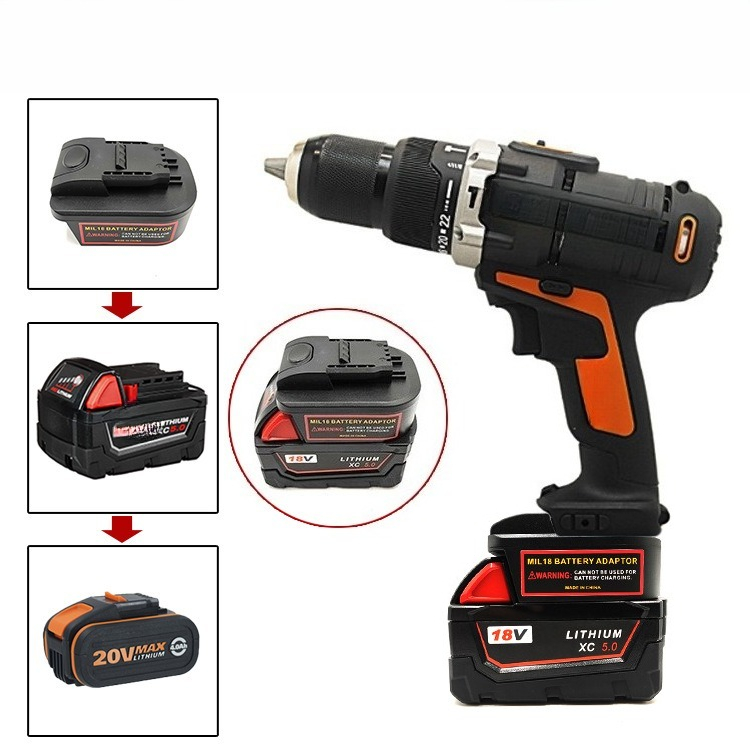 Power Tools Orange - For Worx 20V 4-Pin Orange Power