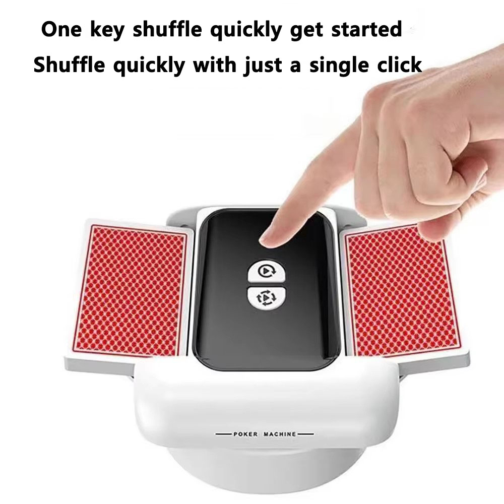 Power Tools Usa - Rechargeable Automatic Card Shuffling Machine Electric
