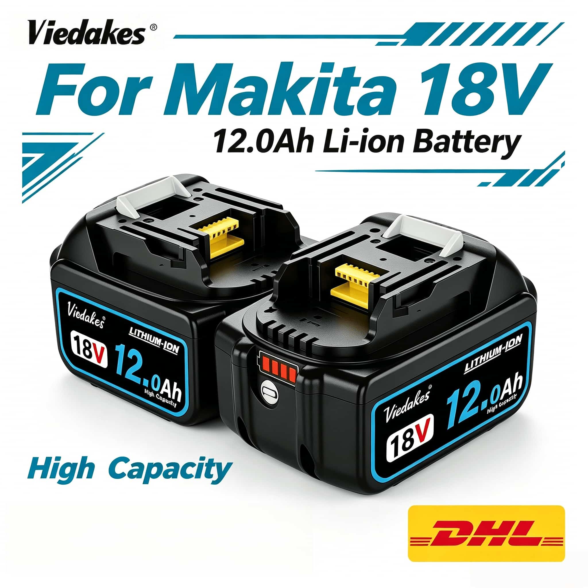 Power Tools Makita Set - For Makita 18V 9Ah Lithium Battery