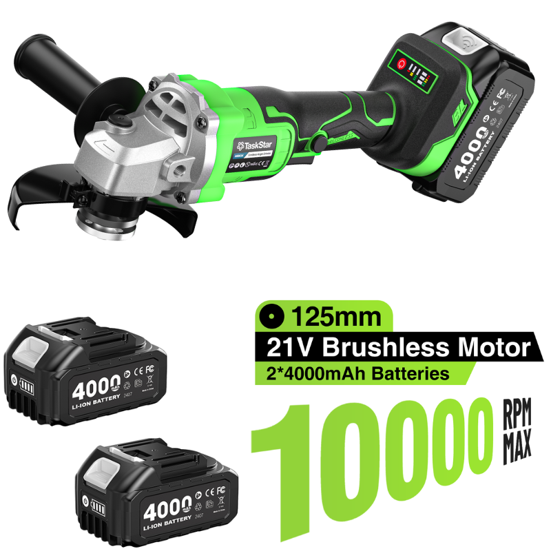 Power Tools Makita Set - TaskStar 10000 RPM Angle Grinder Kit