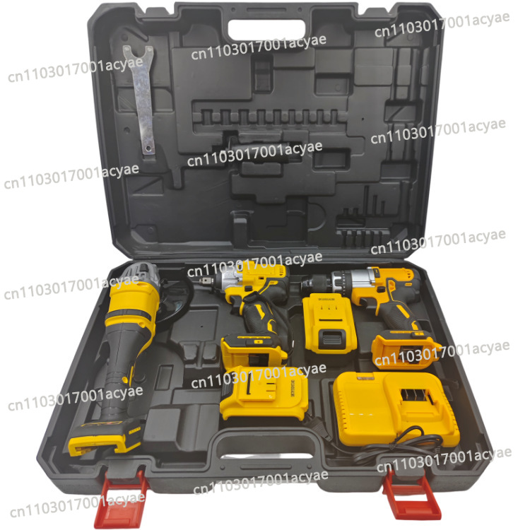 Power Tools For Home - Angle Grinder & Electric Drill Combo