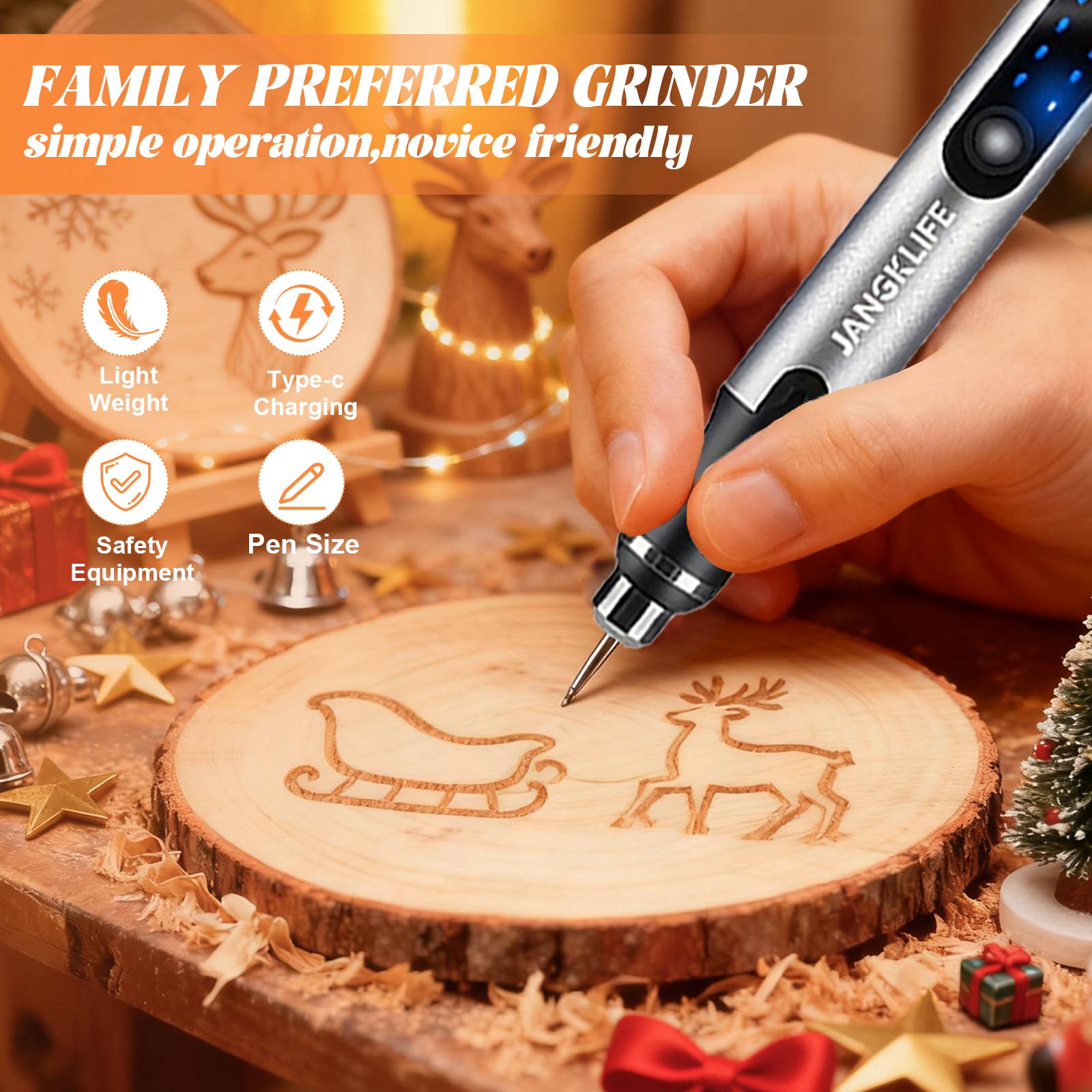 JANGKLIFE USB Cordless Rotary  - Power Tools Makita Set recension och pris