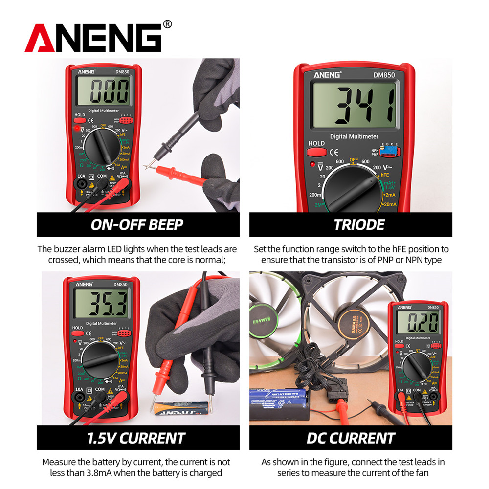 ANENG DM850 Digital Multimeter - Power Tools Software recension och pris