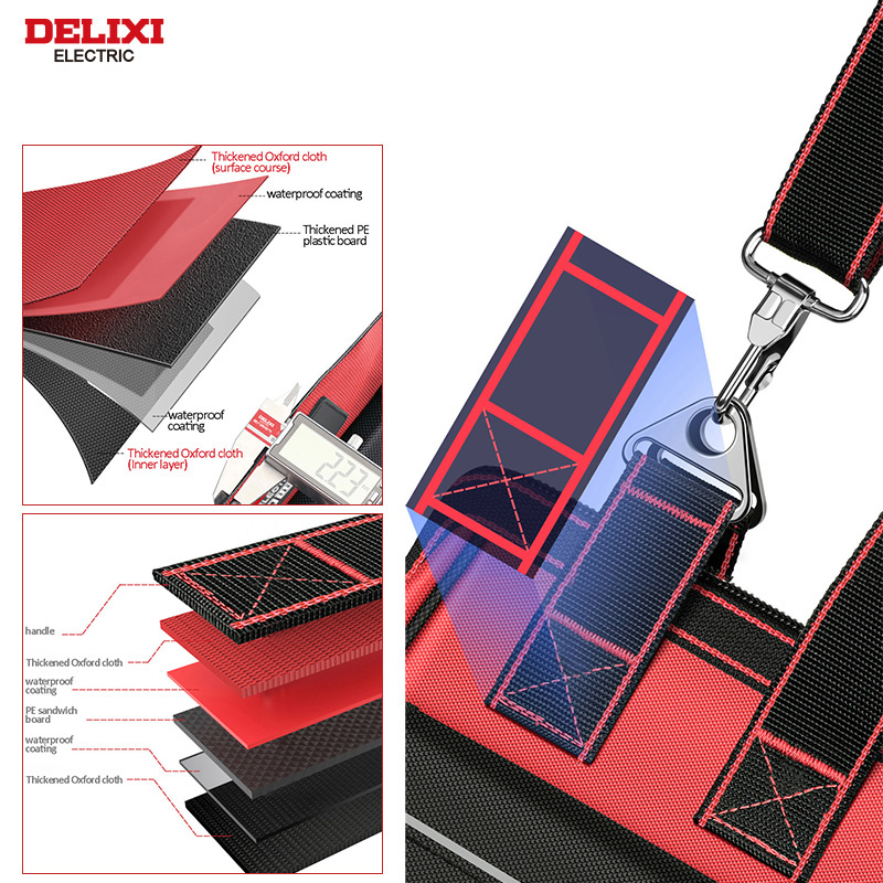 DELIXI ELECTRIC Tool Bag,Multi - Power Tools Software recension och pris