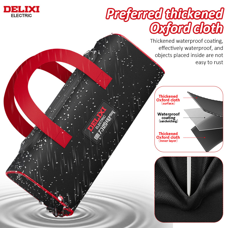 DELIXI ELECTRIC Tool Bag Oxfor - Power Tools Software recension och pris