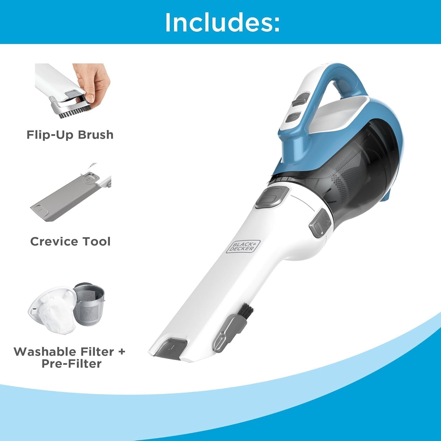 Cordless Handheld Vacuum for H - Power Tools For Home recension och pris