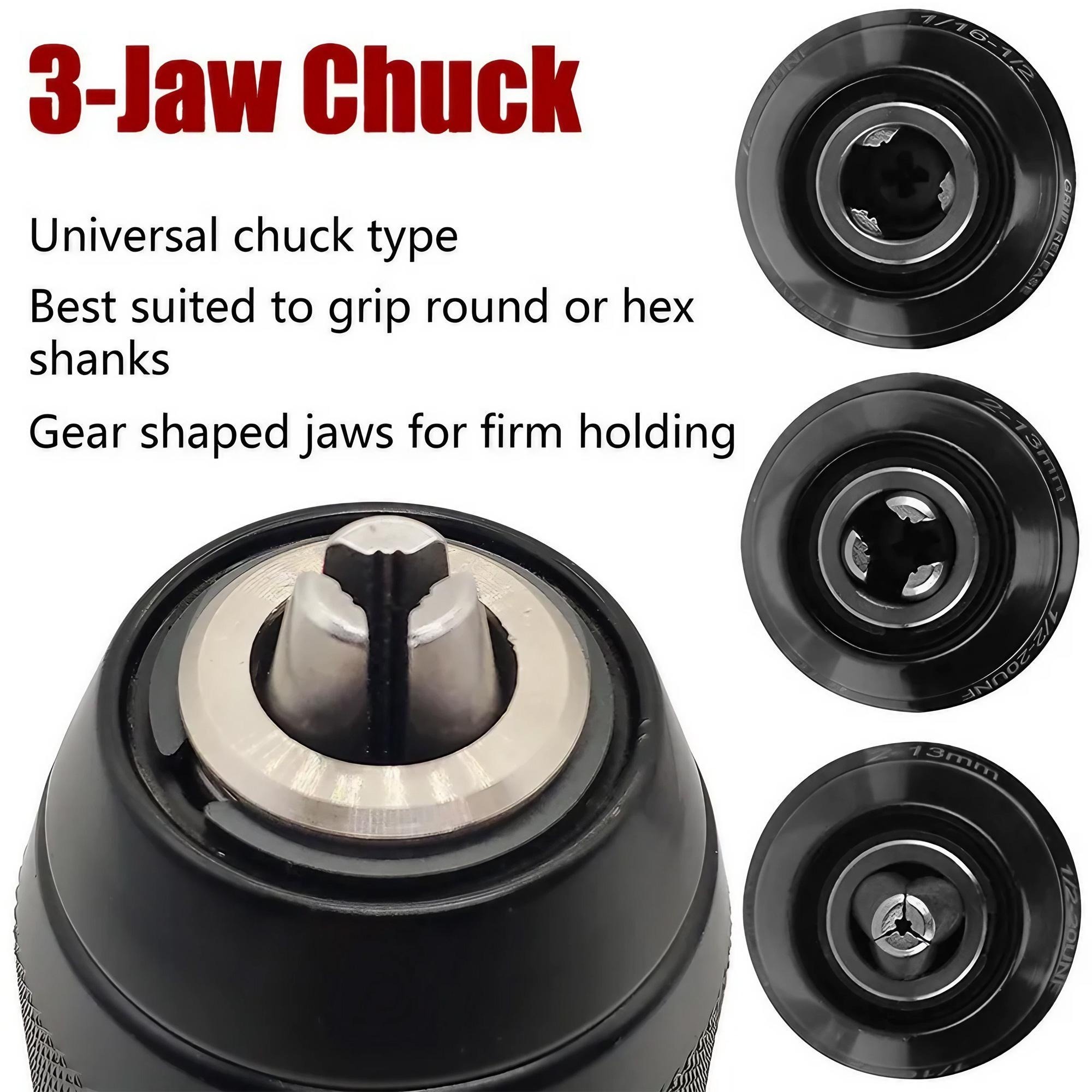 Keyless Drill Chuck Heavy Duty - Power Tools Construction recension och pris
