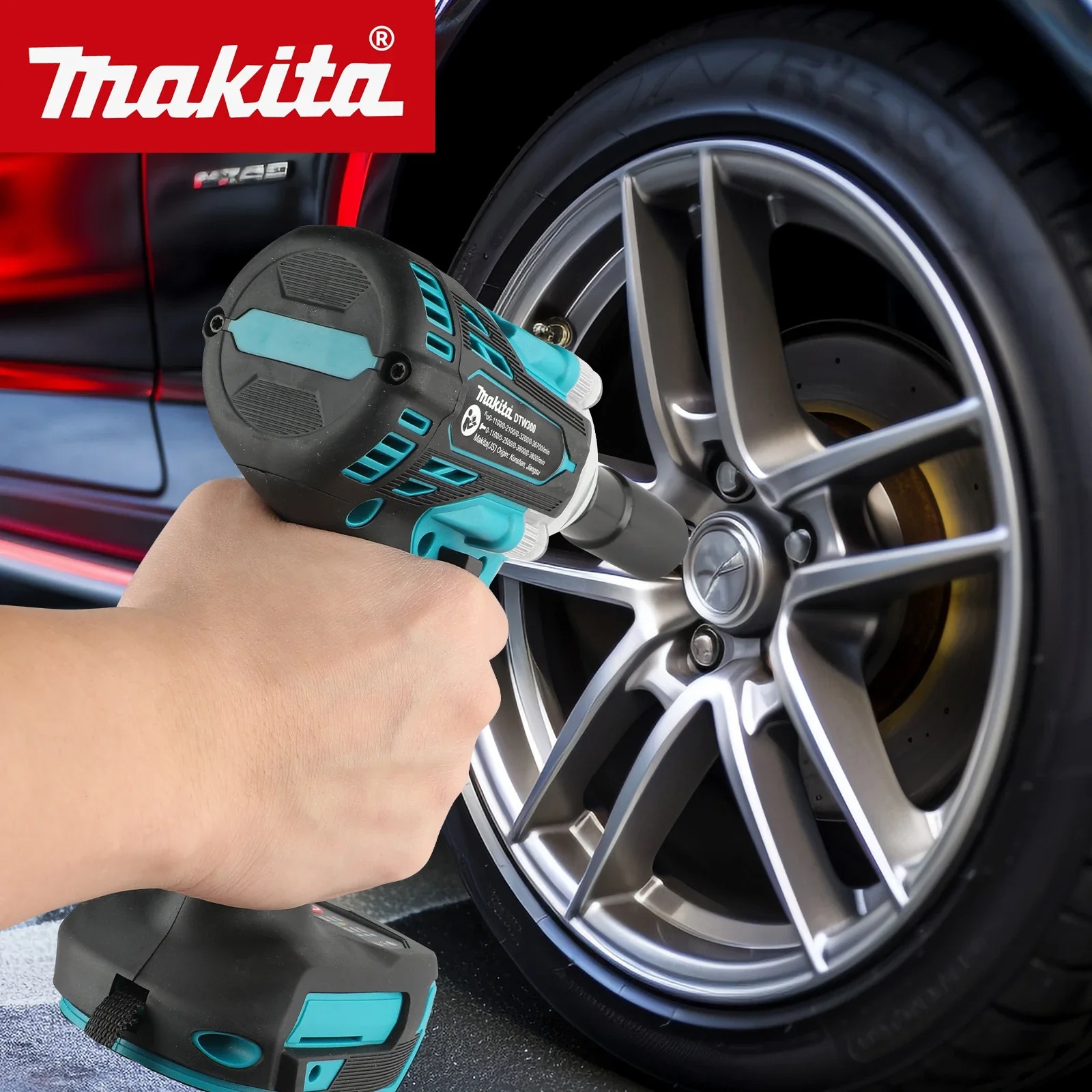 Makita DTW300 18V Tool Set Bru - Power Tools Makita Set recension och pris