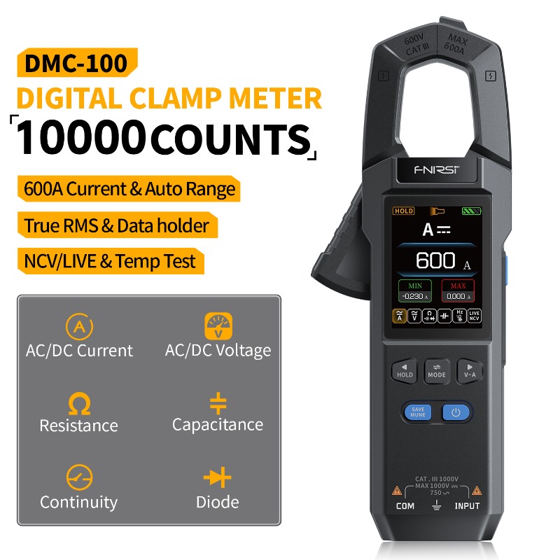 FNIRSI DMC-100 DC AC Current C - Power Tools Software recension och pris