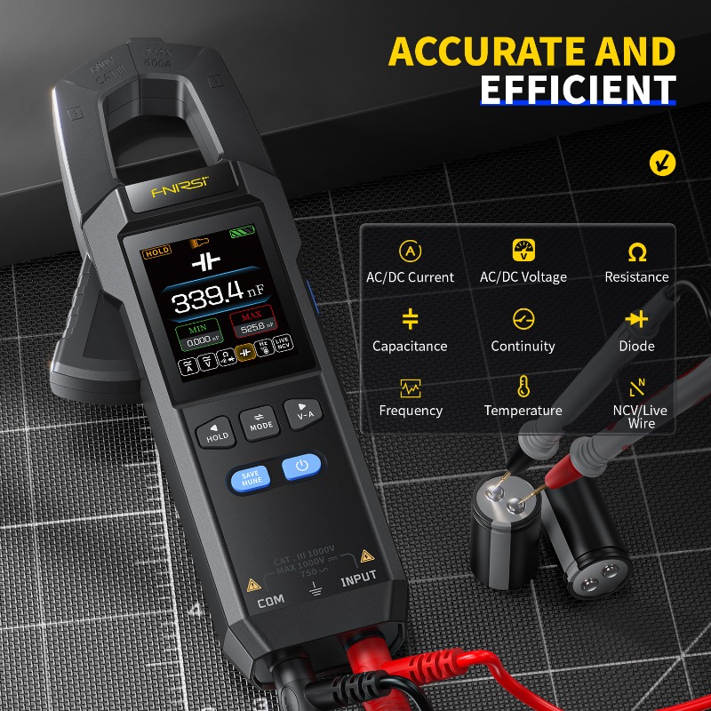 FNIRSI DMC-100 DC AC Current C - Power Tools Software recension och pris