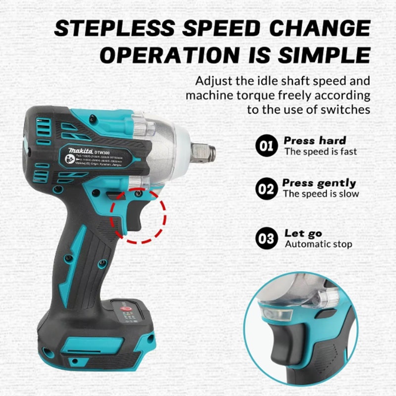 Makita DTW300 18V Brushless Co - Power Tools Makita Set recension och pris