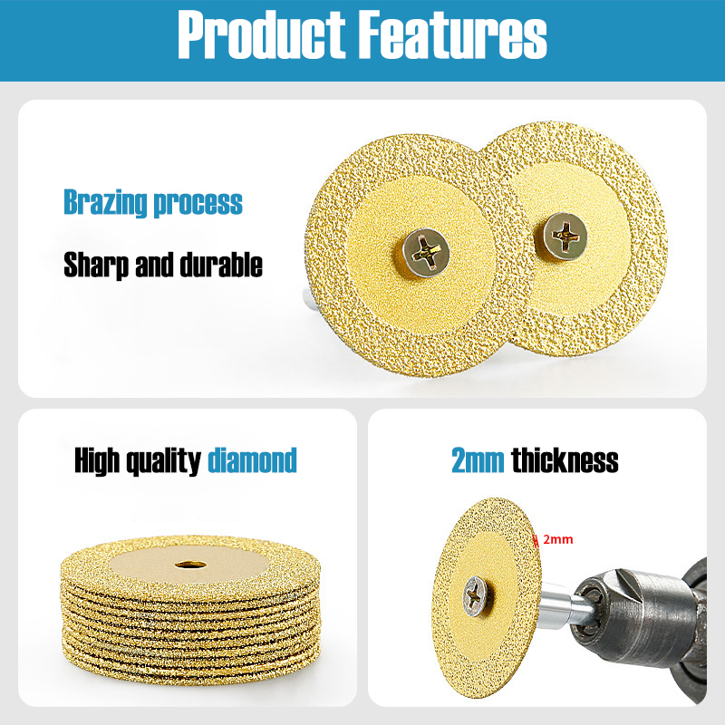40mm Braze Diamond Saw Blade M - Power Tools Usa recension och pris