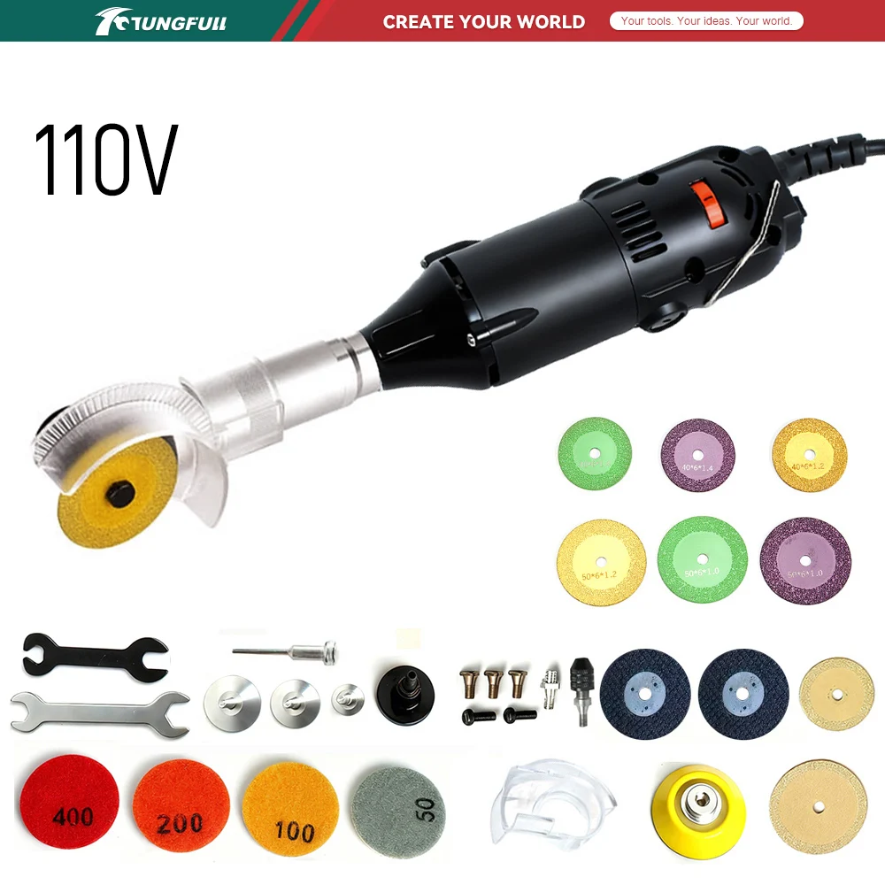 TUNGFULL 110V Mini Angle Grind - Power Tools Usa recension och pris