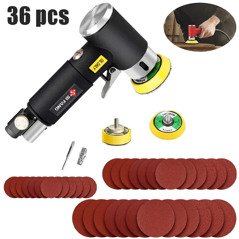 36pcs Orbit Air Sander Mini Pn - Power Tools Pneumatic recension och pris