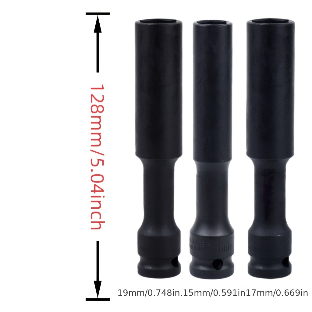 1/3pcs 1/2 inch extended thin- - Power Tools Pneumatic recension och pris
