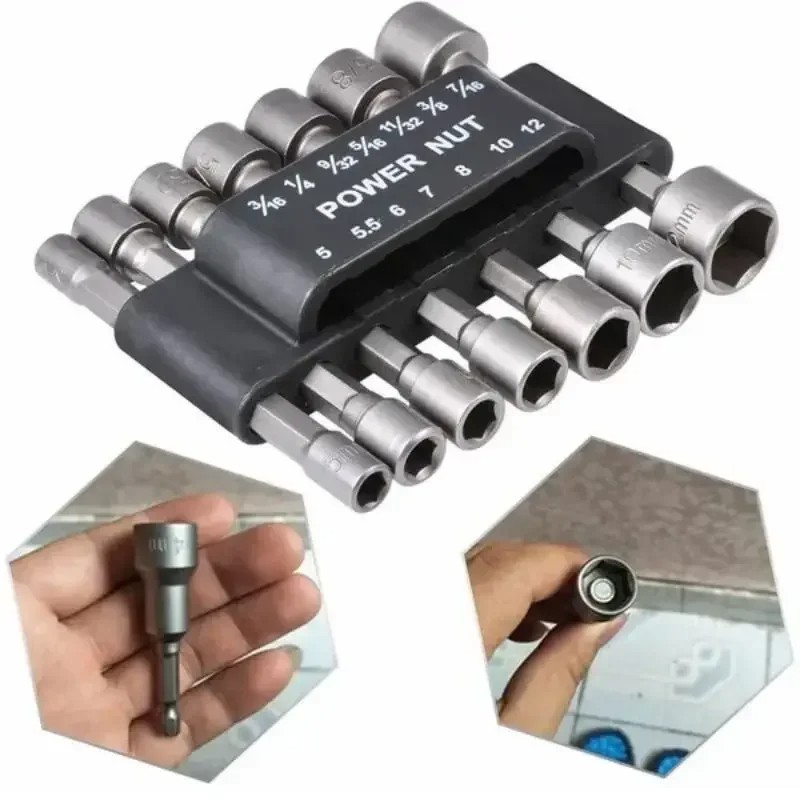 9/14Pcs Set Socket Wrench Powe - Power Tools Pneumatic recension och pris